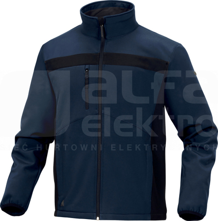 LULEA2 granatowo-czarny M Bluza softshell