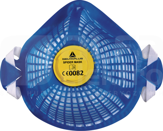 SPIDERMASK P2 X5 niebieski (5szt) Półmaska z filtrem FFP2