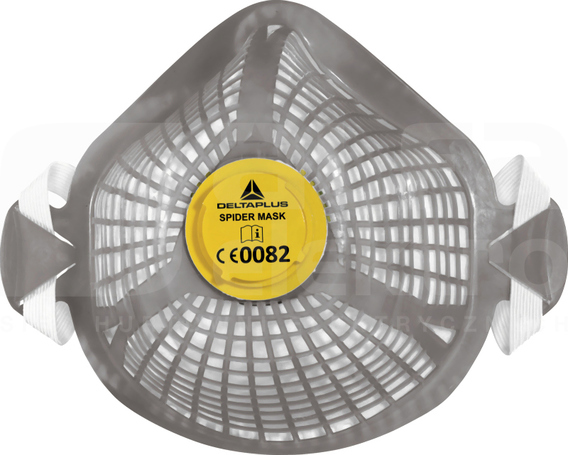 SPIDERMASK P2W X5 szary (5szt) Półmaska z filtrem FFP2W