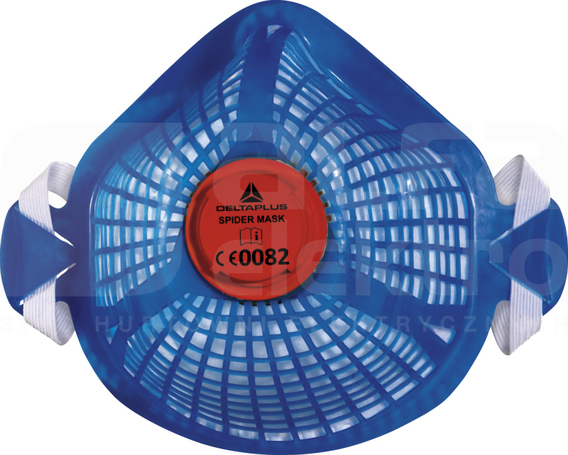 SPIDERMASK P3 X5 niebieski (5szt) Półmaska z filtrem FFP3