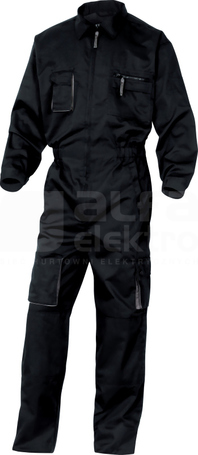 M2COM czarno-szary 3XL Kombinezon MACH2 jeden zamek