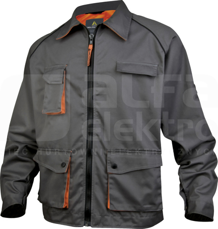 M2VES szaro-pomarańczowy XL Bluza MACH2