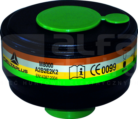 M8000 A2B2E2K2 br-sz-żół-ziel.(4szt) Zestaw pochłaniaczy