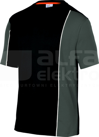 MSTST czarno-szary 3XL T-shirt dwukolorowy MACH2