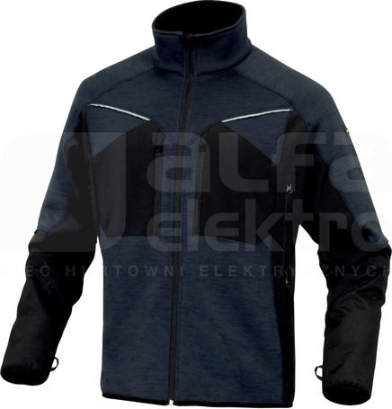 NAGOYA granatowy S Bluza siatka/softshell MACH ORIGINALS