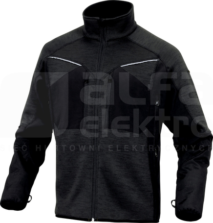 NAGOYA szary L Bluza siatka/softshell MACH ORIGINALS