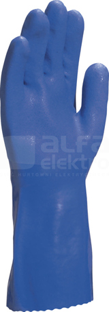 PETRO VE780 niebieski 9 Rękawice pvc/dżersej