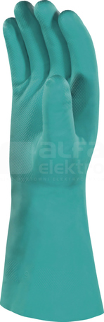NITREX VE803 zielony 10/11 Rękawice nitryl/dżersej