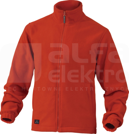 VERNON czerwony M Bluza polar