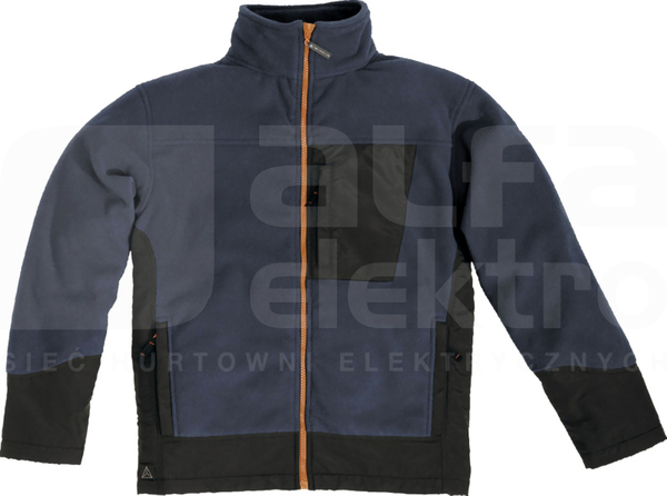 BOLTON granatowo-czarny M Bluza polar