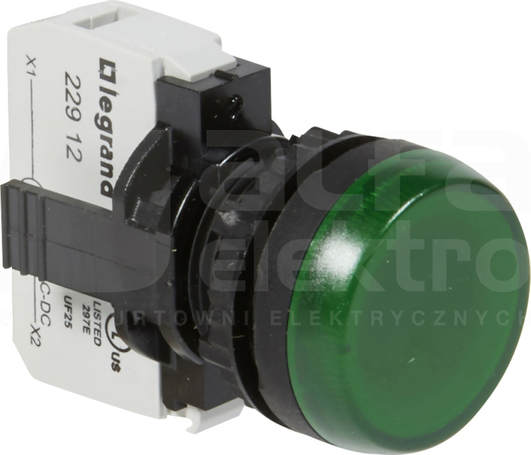 OSMOZ 12-24V zielony Lampka sygnalizacyjna LED