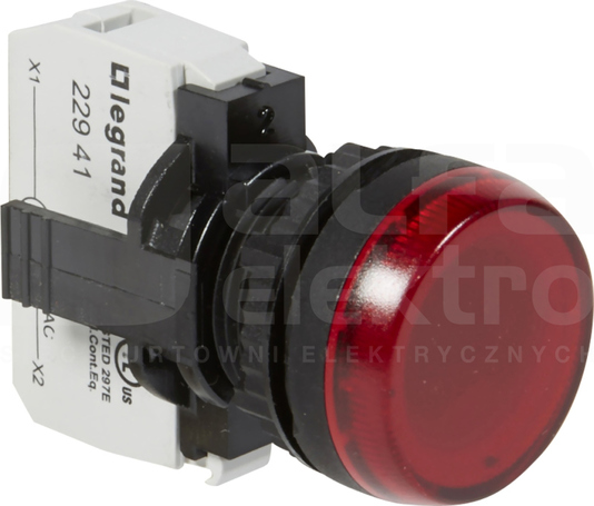 230VAC czerwony Lampka LED