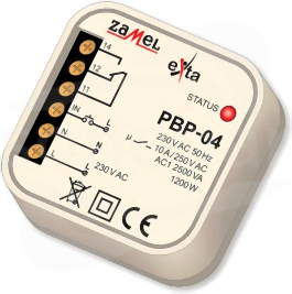 PBP-04 230VAC 10A Przekaźnik bistabilny dopuszk.