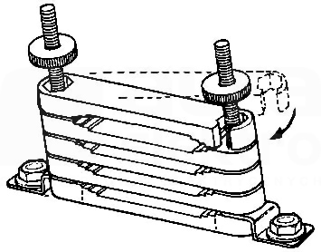 FS 40-63 Uchwyt dystansowy