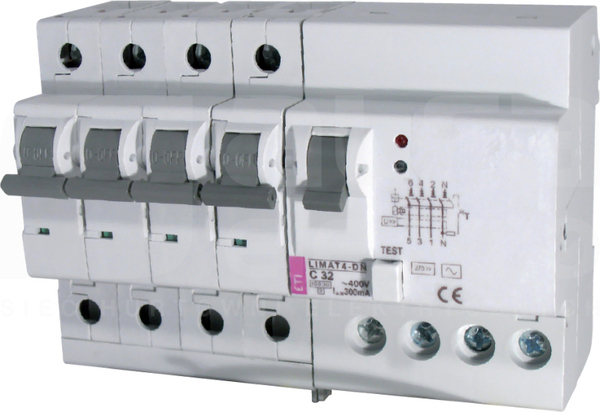 LIMAT4-DN B40/0,03A AC Wyłącznik różnicowo-nadprądowy