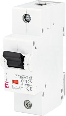 ETIMAT10 1P C125A 10kA Wyłącznik nadprądowy