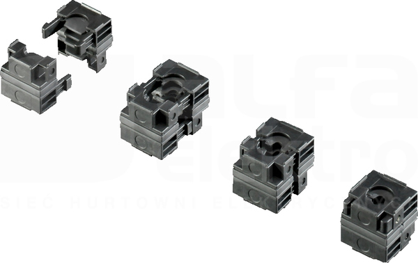 RIFIX 13-16mm/40x40mm (10szt) Przepust wtykowy
