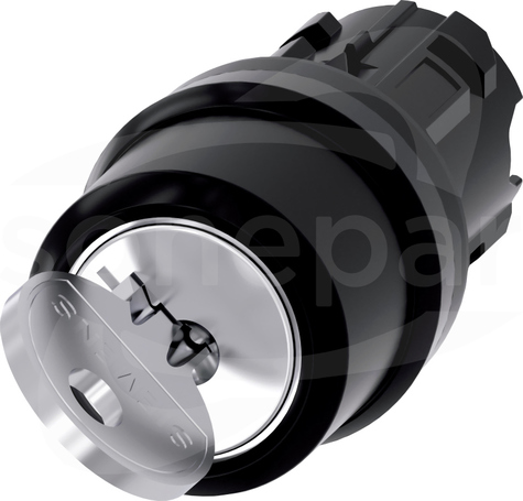 SIRIUS ACT 22mm O-I z samop. Przełącznik z kluczem RONIS tworzywo