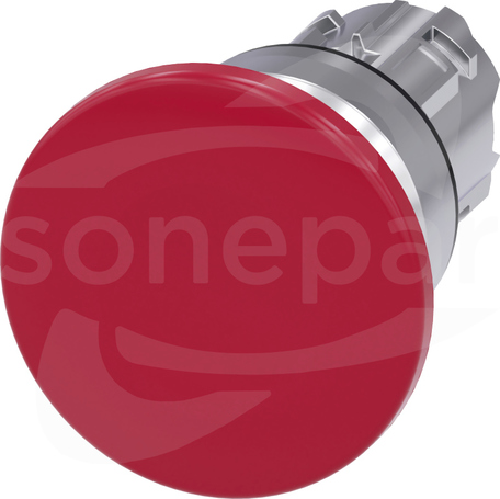SIRIUS ACT 22mm z samop.czerwony Przycisk grzybkowy metal