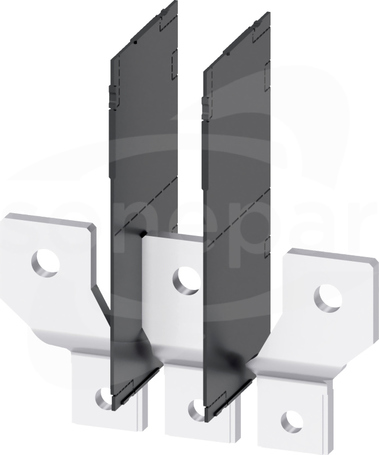 3VA94830QC00 (3szt) Przyłącze płaskie śrubowe