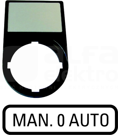 M22S-ST-GB12 PLAKIETKA OPISOWA MAN.0 AUT