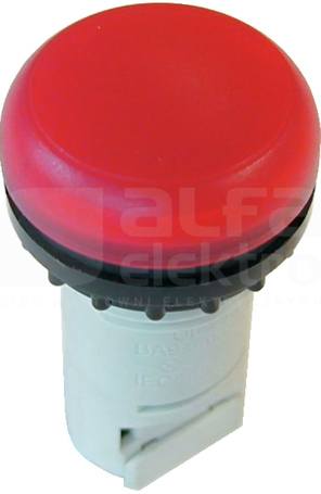 M22-LC-R CZERWONA PŁASKA IP67 Lampka sygnalizacyjna
