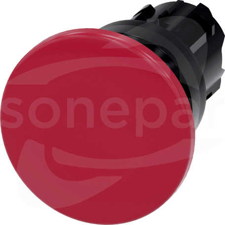 SIRIUS ACT 22mm z samop.czerwony Przycisk grzybkowy tworzywo