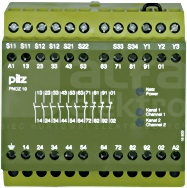 PNOZ 10 230-240VAC 6n/o 4n/c Przekaźnik bezpieczeństwa wył.aw/drzwi och/kurt.św