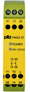 PNOZ X7 48VAC 2n/o Przekaźnik bezpieczeństwa wył.aw/drzwi och/kurt.św