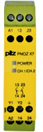PNOZ X7 115VAC 2n/o Przekaźnik bezpieczeństwa wył.aw/drzwi och/kurt.św