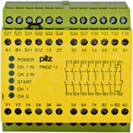 PNOZ 11 24VAC 24VDC 7n/o 1n/c Przekaźnik bezpieczeństwa wył.aw/drzwi och/kurt.św
