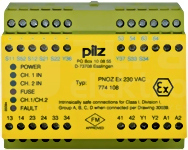 PNOZ EX 230VAC 3n/o 1n/c FM/USA Przekaźnik bezpieczeństwa wył.aw/drzwi och/kurt.św