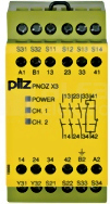 PNOZ X3 48VAC 24VDC 3n/o 1n/c 1so Przekaźnik bezpieczeństwa wył.aw/drzwi och/kurt.św