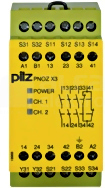PNOZ X3 110VAC 24VDC 3n/o 1n/c 1so Przekaźnik bezpieczeństwa wył.aw/drzwi och/kurt.św