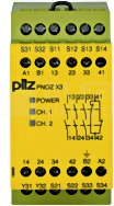 PNOZ X3 115VAC 24VDC 3n/o 1n/c 1so Przekaźnik bezpieczeństwa wył.aw/drzwi och/kurt.św