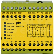 PNOZ X9 42VAC 24VDC 7n/o 2n/c 2so Przekaźnik bezpieczeństwa wył.aw/drzwi och/kurt.św