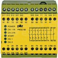 PNOZ X9 24VAC 24VDC 7n/o 2 n/c 2so Przekaźnik bezpieczeństwa wył.aw/drzwi och/kurt.św