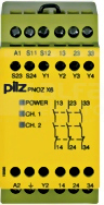 PNOZ X6 110-120VAC 3n/o Przekaźnik bezpieczeństwa wył.aw/drzwi och/kurt.św