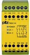 PNOZ X4 110VAC 3n/o 1n/c Przekaźnik bezpieczeństwa wył.aw/drzwi och/kurt.św