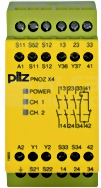 PNOZ X4 115VAC 3n/o 1n/c Przekaźnik bezpieczeństwa wył.aw/drzwi och/kurt.św