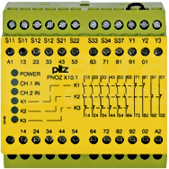 PNOZ X10.1 24VDC 6n/o 4n/c 6LED Przekaźnik bezpieczeństwa wył.aw/drzwi och/kurt.św