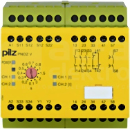PNOZ V 3s 24VDC 3n/o 1n/c 1n/o t Przekaźnik bezpieczeństwa wył.aw/drzwi och/kurt.św