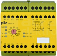 PNOZ V 300s 24VDC 3n/o 1n/c 1n/o t Przekaźnik bezpieczeństwa wył.aw/drzwi och/kurt.św