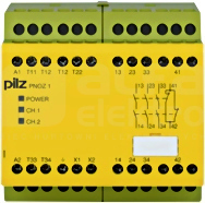 PNOZ 1 48VAC 3n/o 1n/c Przekaźnik bezpieczeństwa wył.aw/drzwi och/kurt.św