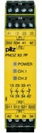 PNOZ X2.7P 24-240VAC/DC 3n/o 1n/c Przekaźnik bezpieczeństwa wył.aw/drzwi och/kurt.św