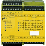 PNOZ X10.11P 24VDC 6n/o 4n/c 6LED Przekaźnik bezpieczeństwa wył.aw/drzwi och/kurt.św