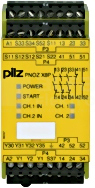 PNOZ X8P 120VAC 3n/o 2n/c 2so Przekaźnik bezpieczeństwa wył.aw/drzwi och/kurt.św