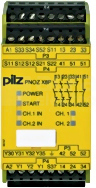 PNOZ X8P 24VAC 3n/o 2n/c 2so Przekaźnik bezpieczeństwa wył.aw/drzwi och/kurt.św