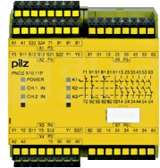 PNOZ X10.11P C 24VDC 6n/o 4n/c 6LED Przekaźnik bezpieczeństwa wył.aw/drzwi och/kurt.św
