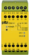 P2HZ X1 110VAC 3n/o 1n/c Przekaźnik bezpieczeństwa kontrola dwuręczna